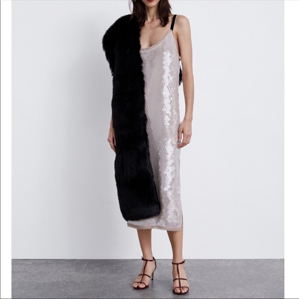 Zara NWT dress midi length